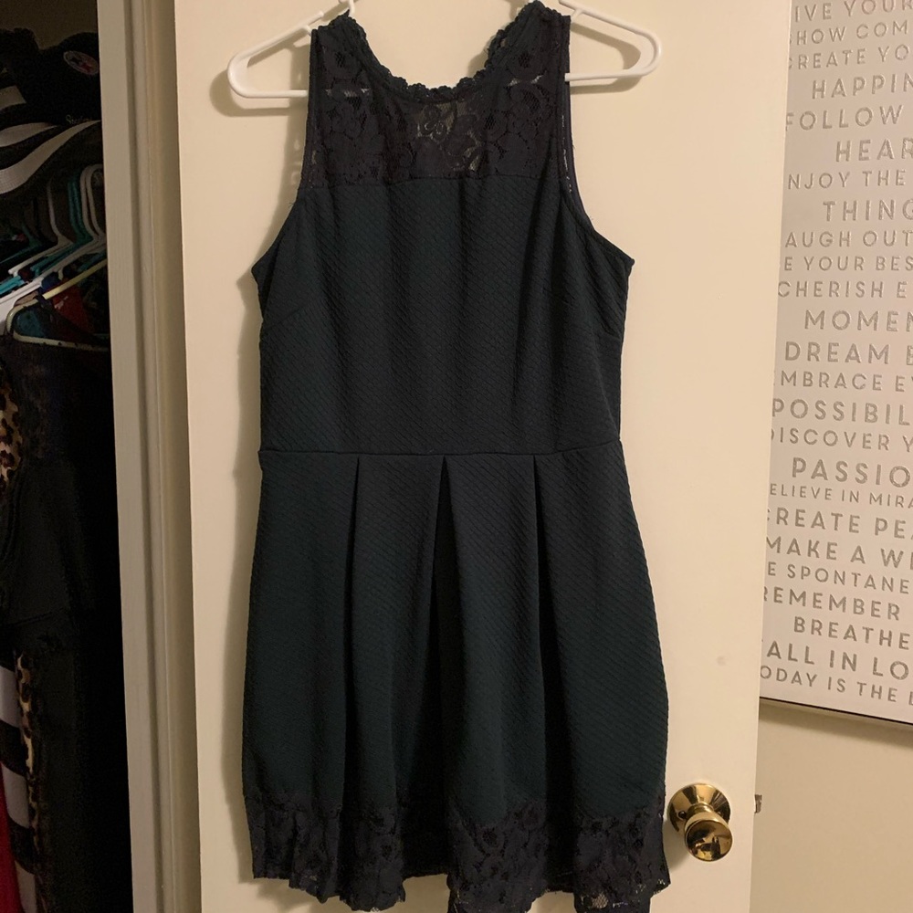 Dark Green Dress